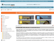 Tablet Screenshot of defiscalisation.financeimmo.com